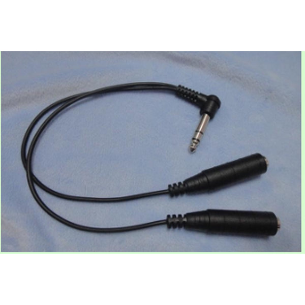 Nurse Call 6.35mm Stereo Double Adaptor